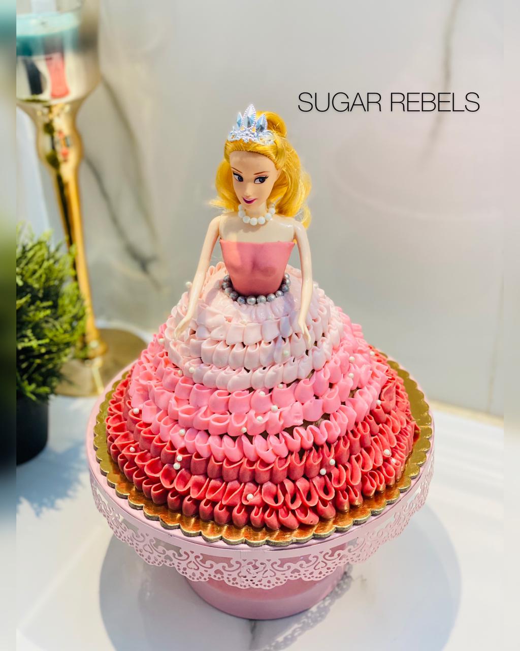 Barbie Doll Cake | Trichy | doll cake price | 1 kg barbie doll ...